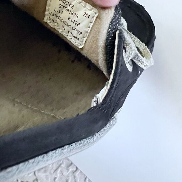 Sperry topsider leather sparkle deck shoes loafers - Picture 5 of 6